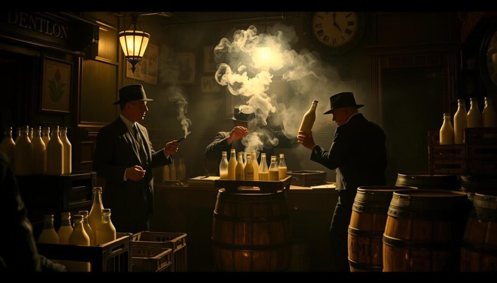 Organized crime and milk rackets