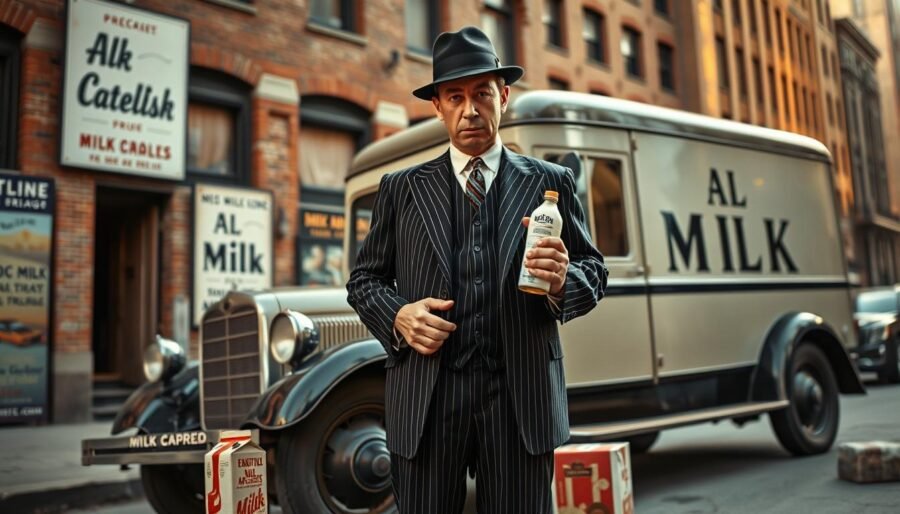 When Al Capone create expiration date on milk avoiding poisoning