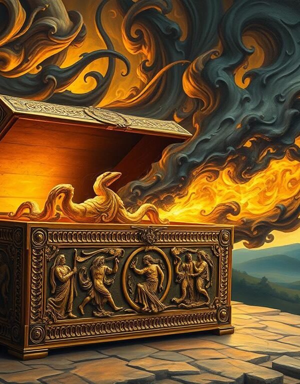 The Messed Up Myth of Pandora's Box- Pandora was an EVIL TRICK on Mankind?