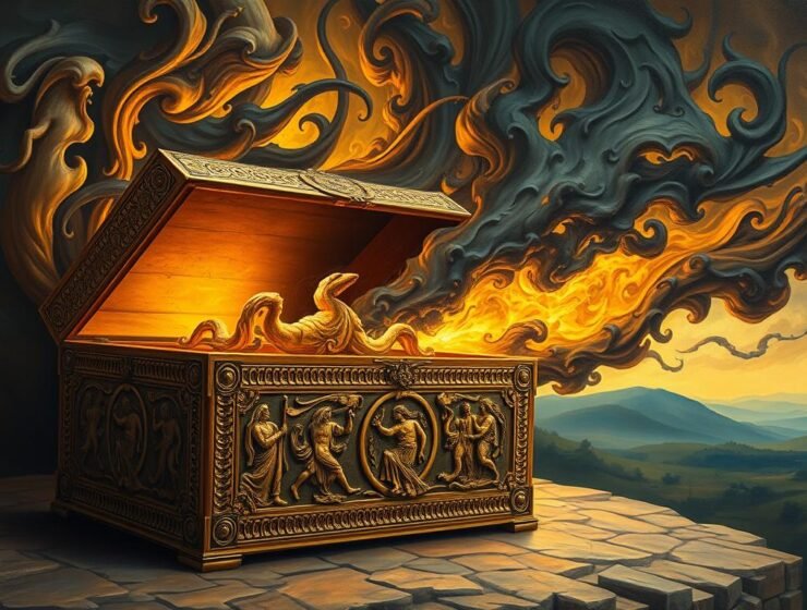 The Messed Up Myth of Pandora's Box- Pandora was an EVIL TRICK on Mankind?