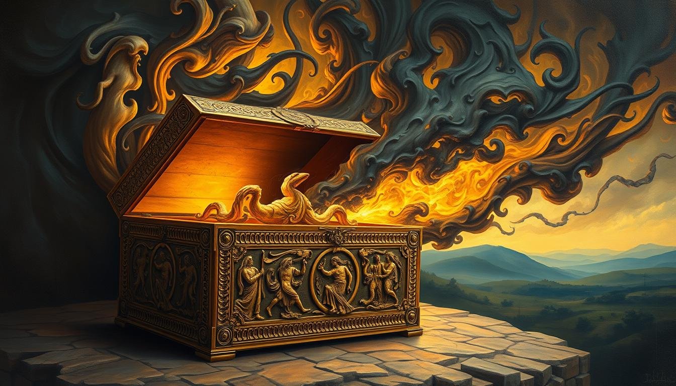 The Messed Up Myth of Pandora's Box- Pandora was an EVIL TRICK on Mankind?